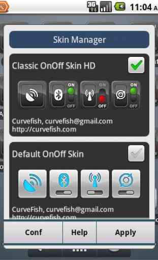 OnOff Skin: Classic HD 2