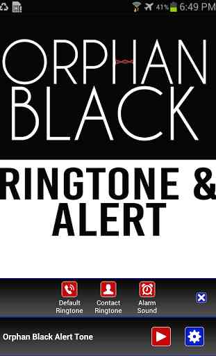 Orphan Black Ringtone & Alert 2