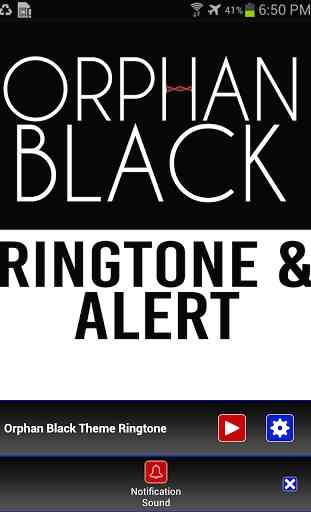 Orphan Black Ringtone & Alert 3
