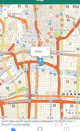 Osaka offline map 1