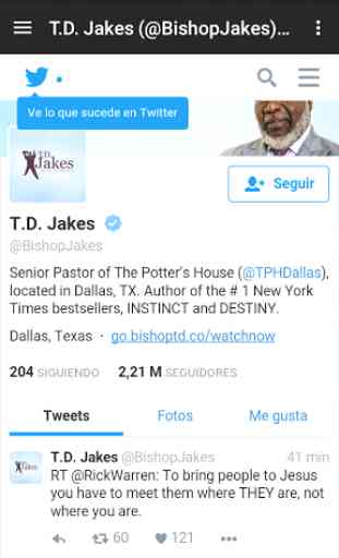 Pastor T. D. Jakes 4