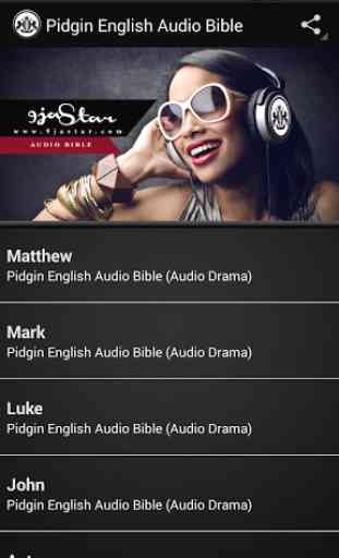 Pidgin English Audio Bible 1