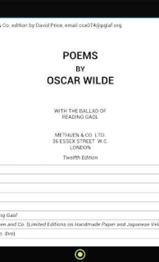 Poems by Oscar Wilde 3