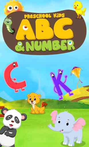 Preschool Kids ABC & Numbers 1