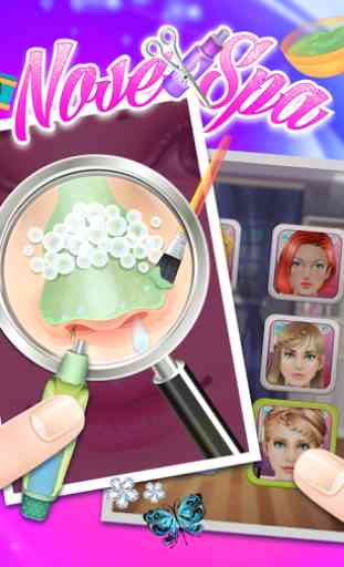 Princess Nose SPA -girls games 2