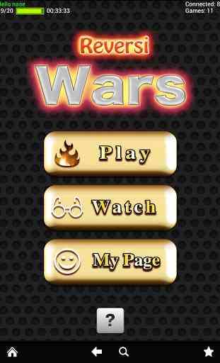 Reversi Wars - live online 4