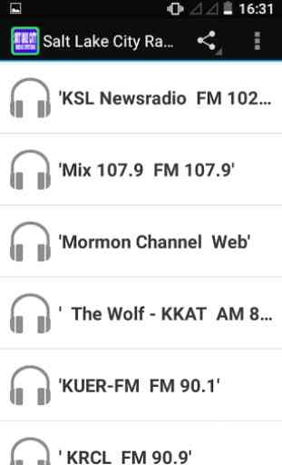 Salt Lake City Radio Stations 1