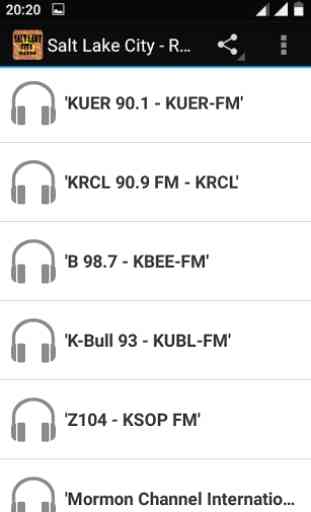 Salt Lake City- Radio Stations 2
