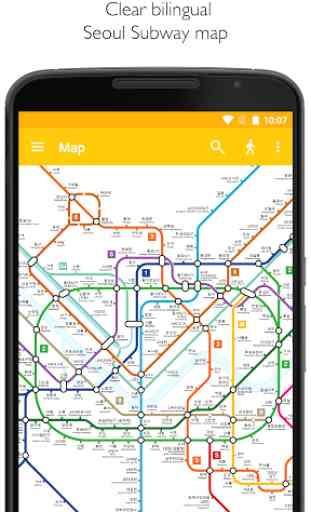 Seoul Metro Subway Map & Route 1