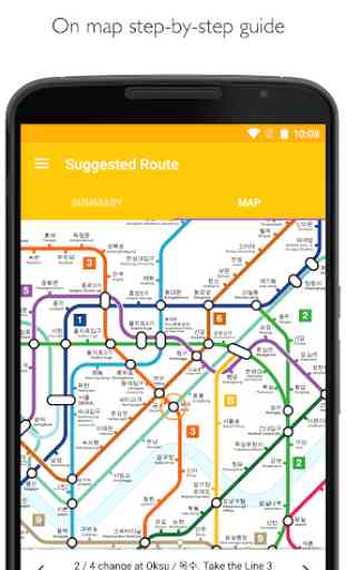 Seoul Metro Subway Map & Route 4