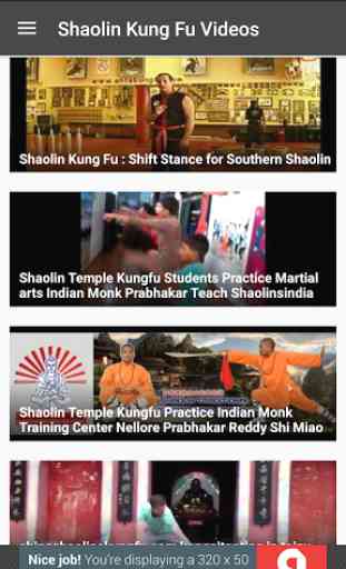 Shaolin Kung Fu Videos 1