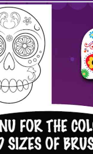 Skulls and Catrinas Color Book 3