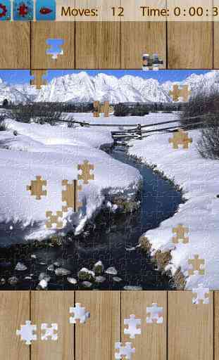 Snow Landscape Jigsaw Puzzles 2