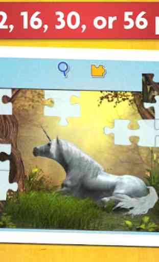 Unicorns Puzzle Game for Kids 3