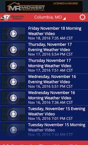 ABC 17 Stormtrack Weather App 4