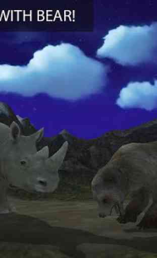 Angry Wild Rhino Attack 3D 3