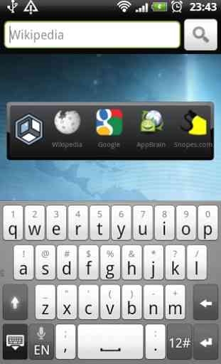 Askeroid Mobile Search Widget 2