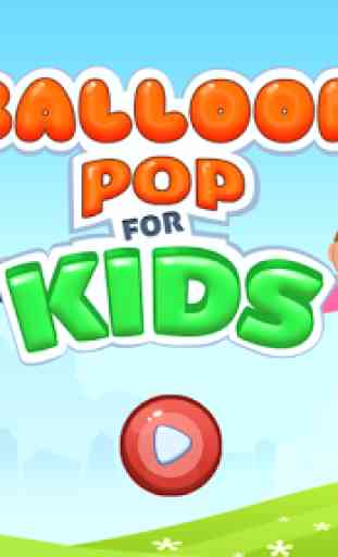 Balloon Pop Kids Alphabets 1