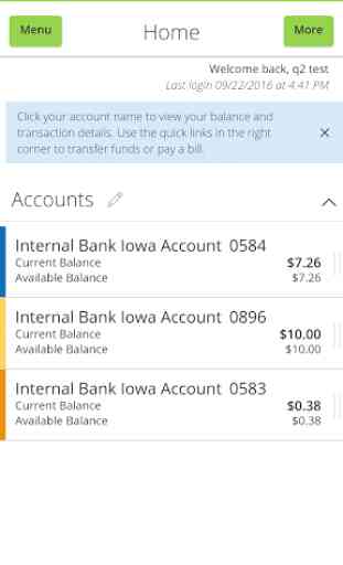Bank Iowa Mobile Banking 2