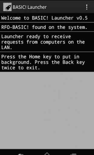 BASIC! Launcher (WiFi) 2