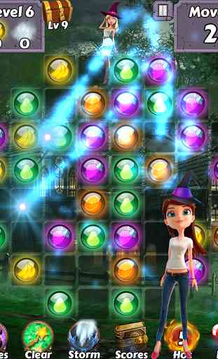 Bubble Girl Candy Puzzle Games 4