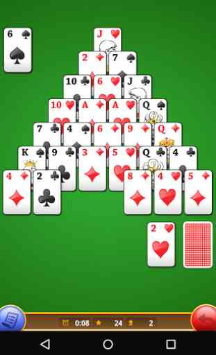 Classic Pyramid Solitaire Free 1