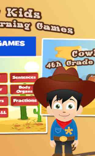 Cowboy Fourth Grade Games 1