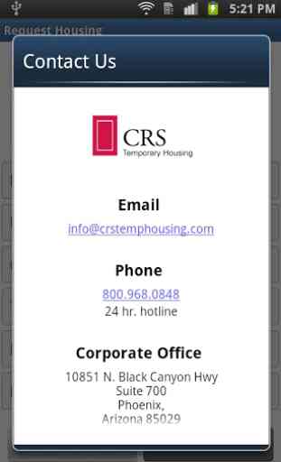 CRS Temporary Housing 2