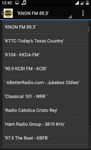DALLAS TX - RADIO STATIONS 3
