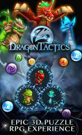 Dragon Tactics 3D Puzzle RPG 1
