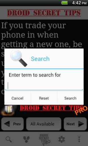 Droid Secret Tips 3