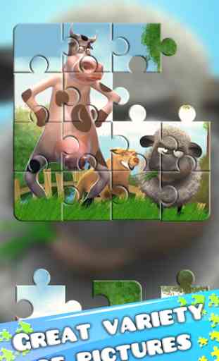 Farm Games Kids Jigsaw Puzzles 1