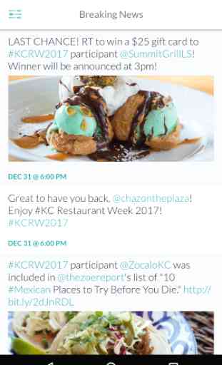 KC Restaurant Week 2