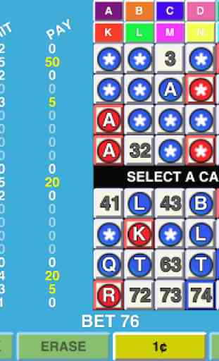 Keno 20 MultiCard Vegas Casino 2