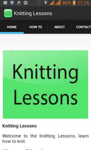 Knitting Lessons 2