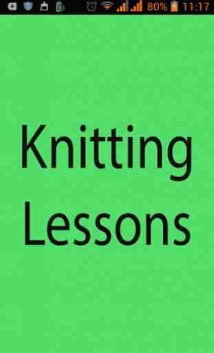 Knitting Lessons 3