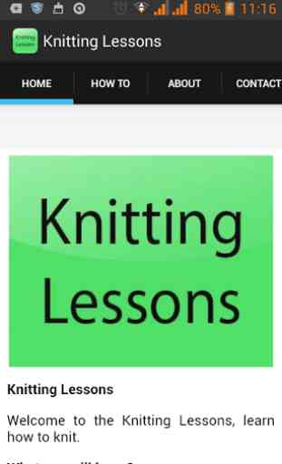 Knitting Lessons 4