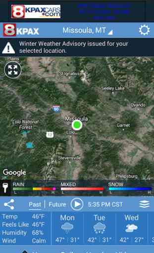 KPAX STORMTracker Weather App 2