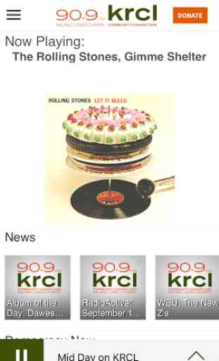 KRCL Public Radio App 2