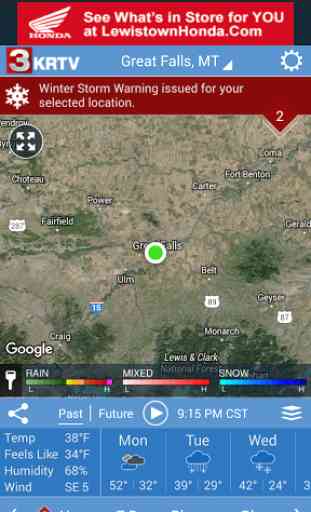KRTV STORMTracker Weather App 1