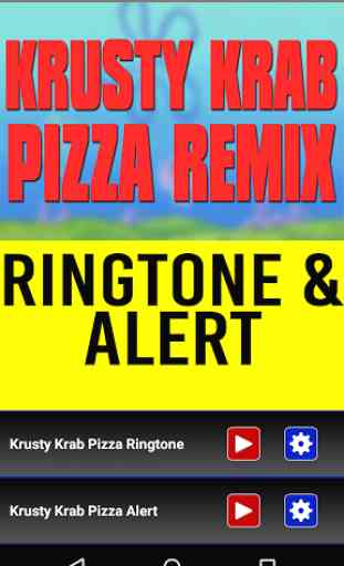 Krusty Krab Pizza Ringtone 1
