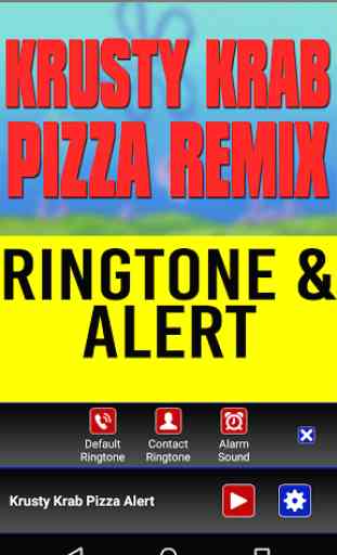 Krusty Krab Pizza Ringtone 2