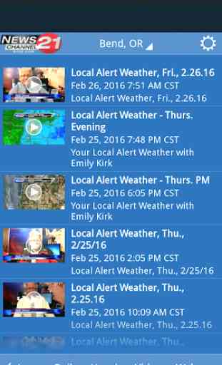 KTVZ NewsChannel 21 Weather 3