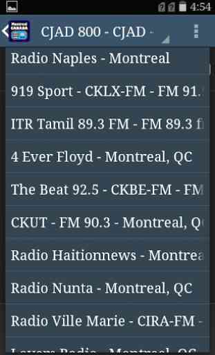 Montreal Canada FM Radio 3