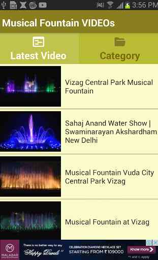 Musical Fountain VIDEOs 2