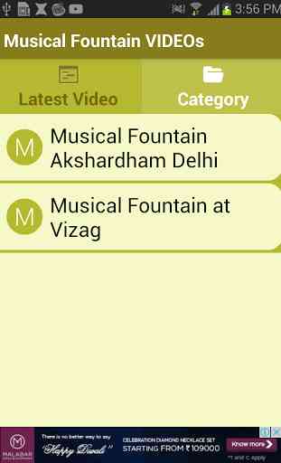 Musical Fountain VIDEOs 3
