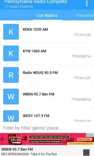 Pennsylvania Radio Complete 1