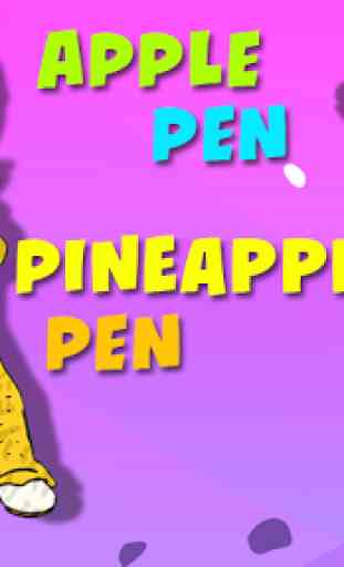 PPAP Game Pineapple Apple Pen 1