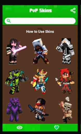 PVP Skin Pack for MCPE 2