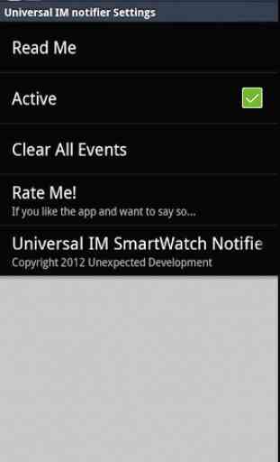 SmartWatch Universal IM 3